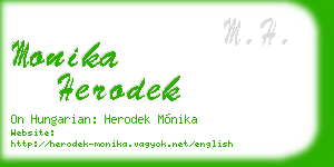monika herodek business card
